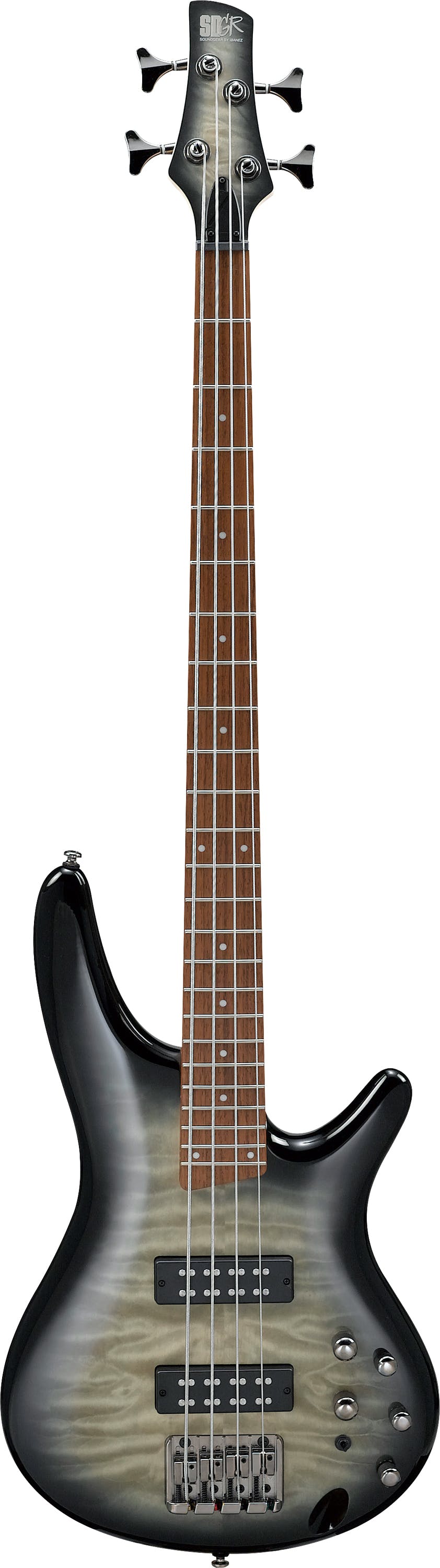 Ibanez SR400EQM SKG bass guitar in Surreal Black Burst Gloss